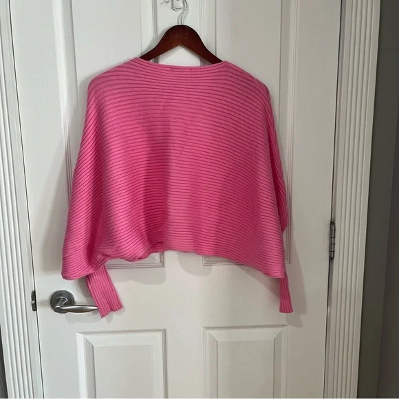 Vibrant Pink Ribbed Sweater - Picture 6 of 7